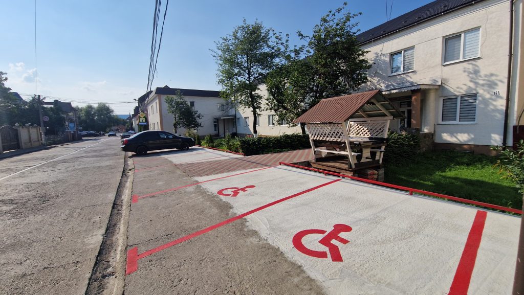 "Україна без бар’єрів"  Місця для паркування інвалідів