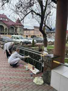 В КНП  Нижньоапшанській лікарні відзначили «День благоустрою»!